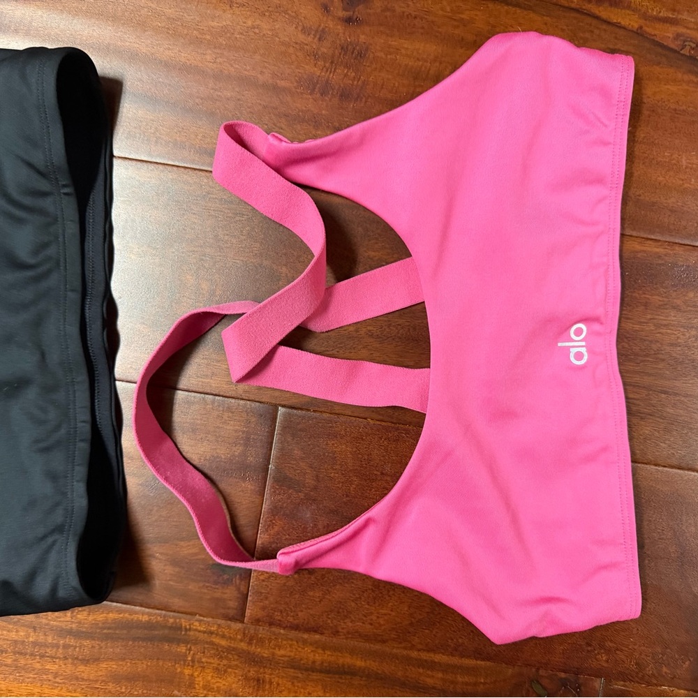 ALO Yoga Pink Sports Bra